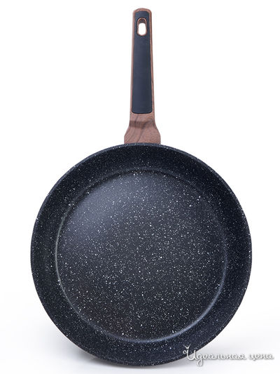 Сковорода, 28x6 см FISSMAN, цвет черный