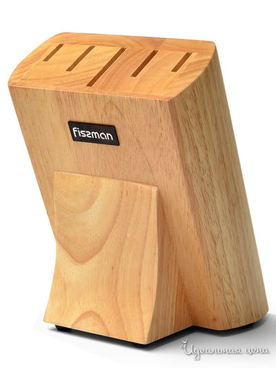 Подставка для ножей, 14x18х22 см FISSMAN, цвет бежевый