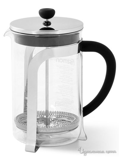 Френч-пресс, 600 мл FISSMAN, цвет черный