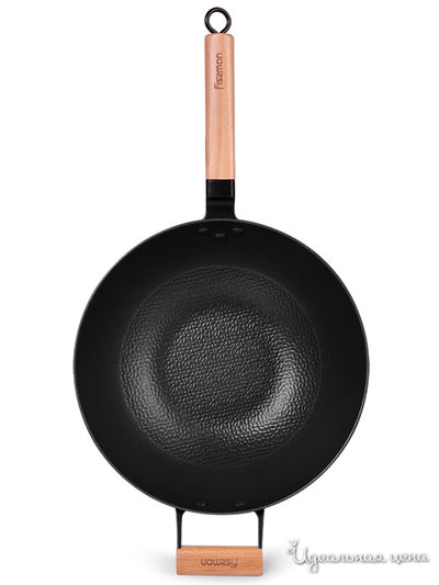 Сковорода-вок, 5 л FISSMAN, цвет черный