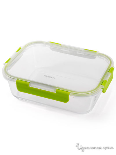 Контейнер с пластиковой крышкой, 19х14х6 см, 1000 мл FISSMAN