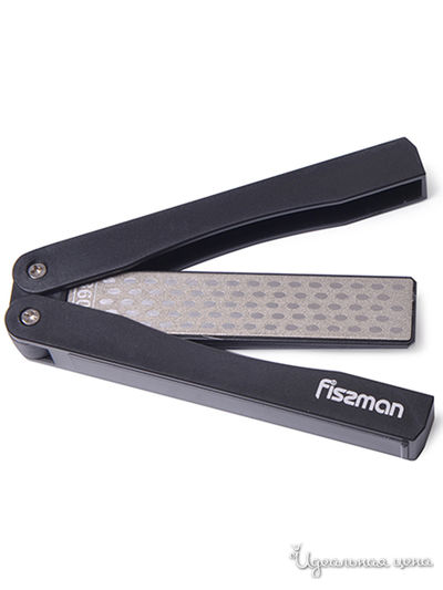 Складное точило для ножей, 12x3x1,5 см FISSMAN, цвет черный