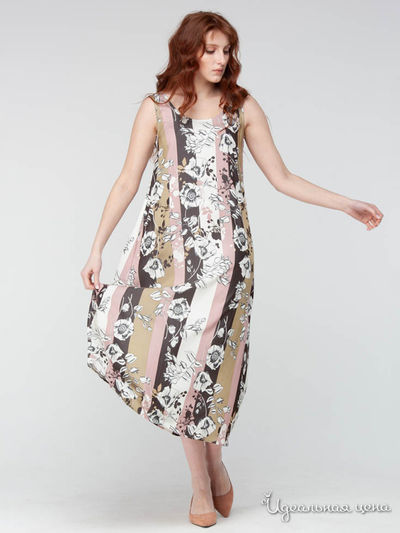 Платье GRIOL, цвет коричневый