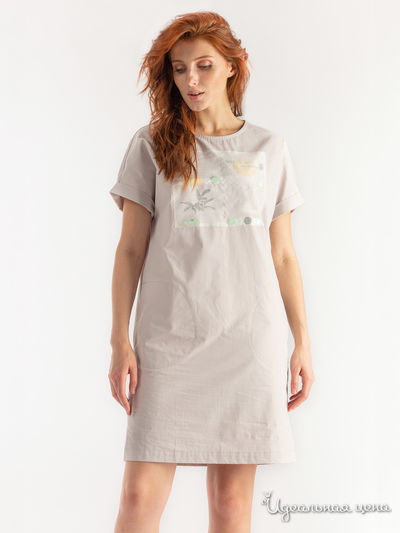 Платье GRIOL, цвет серый