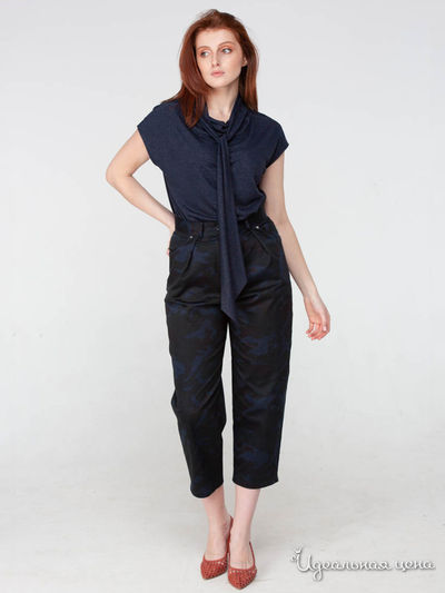 Брюки GRIOL, цвет сине-черный