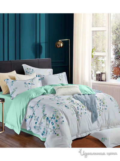 Комплект постельного белья Евро, 4 наволочки Primavelle, цвет мультиколор