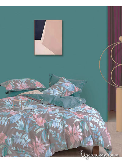 Комплект постельного белья Евро, 4 наволочки Primavelle, цвет мультиколор