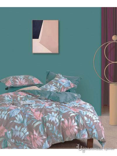 Комплект постельного белья Евро, 4 наволочки Primavelle, цвет мультиколор