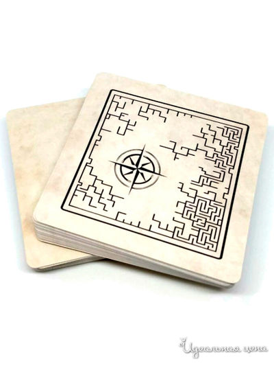 Набор 50 пустых карт под старую карту, 65*65 мм Pandora Box Studio