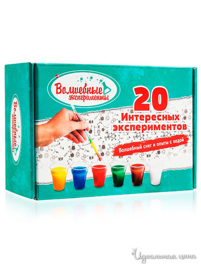 "Волшебный снег и 20 опытов с водой", большой набор Бумбарам