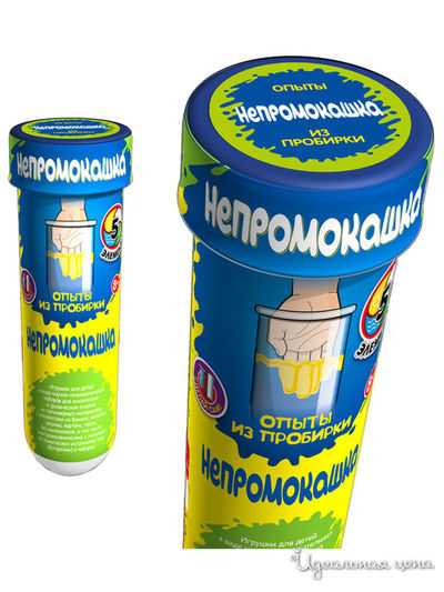 Опыты из пробирки "Непромокашка" Master IQ