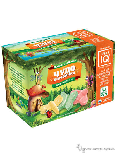 Чудо-Бомбочки Животный мир Master IQ