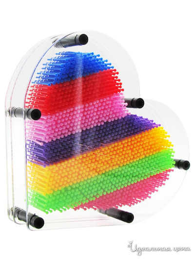 Экспресс-скульптор "Pinart" Сердце Радуга, 18 см PinArt