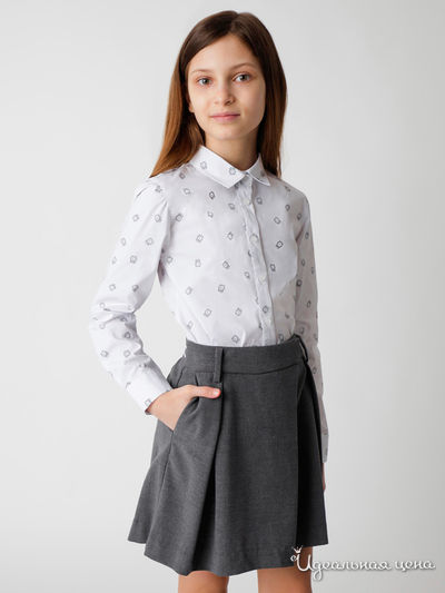 Блуза Gulliver, цвет белый