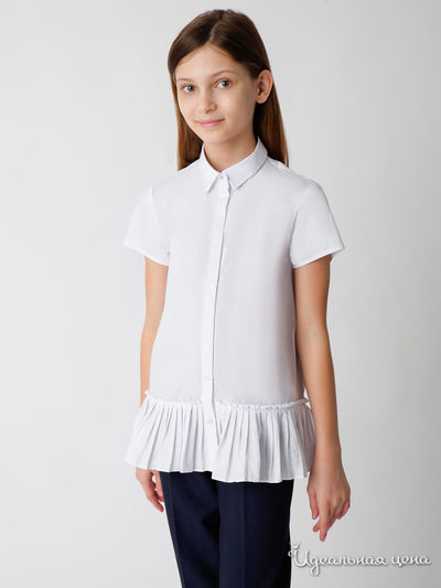 Блуза Gulliver, цвет белый