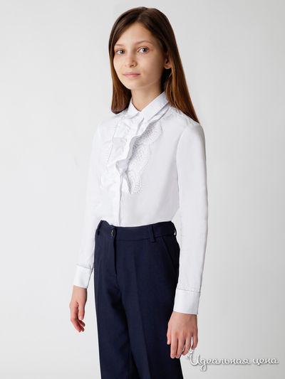 Блуза Gulliver, цвет белый