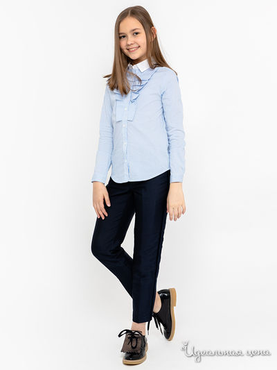 Блуза Gulliver, цвет голубой