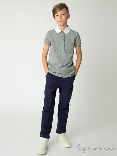 Поло Gulliver, цвет серый