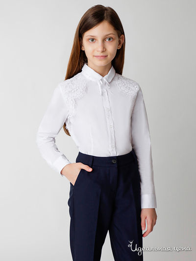 Блуза Gulliver, цвет белый