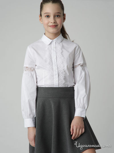 Блуза Gulliver, цвет белый