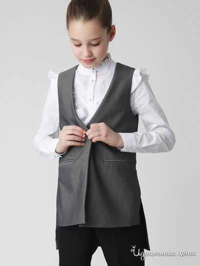 Жилет Gulliver, цвет серый