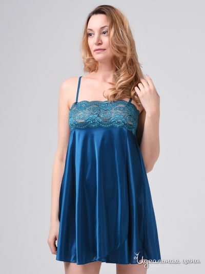 Пеньюар She home, цвет бирюзовый