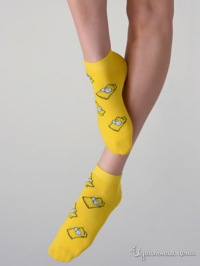 Носки She home, цвет желтый