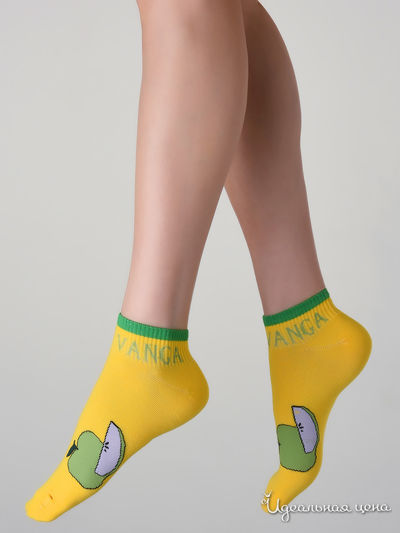Носки She home, цвет желтый