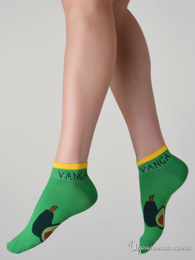 Носки She home, цвет зеленый
