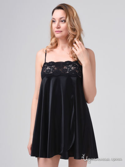 Пеньюар She home, цвет черный