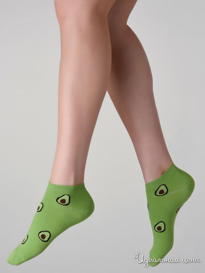Носки She home, цвет зеленый