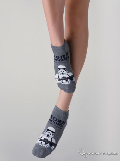 Носки She home, цвет серый