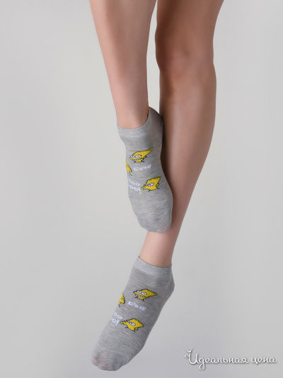 Носки She home, цвет серый