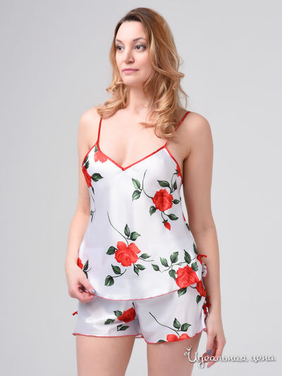 Комплект: маечка и шортики She home, цвет белый