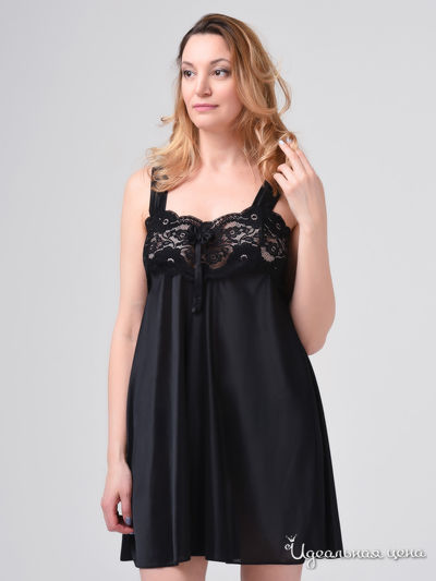 Пеньюар She home, цвет черный
