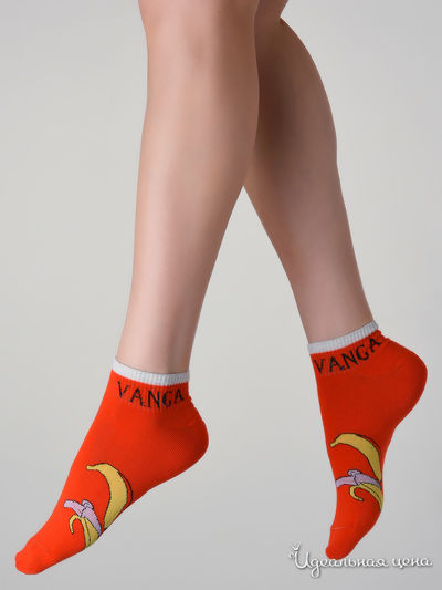 Носки She home, цвет оранжевый