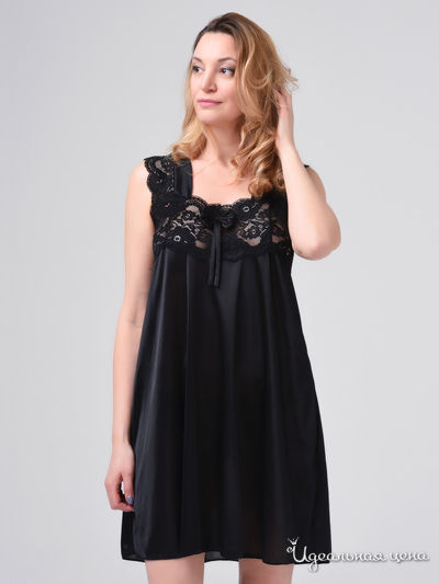 Пеньюар She home, цвет черный