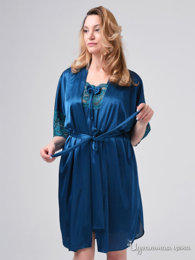 Халат She home, цвет изумрудный