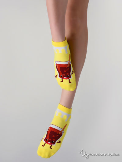 Носки She home, цвет желтый