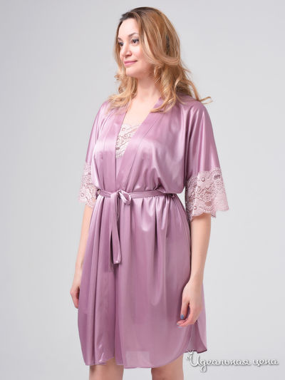 Халат She home, цвет розовый