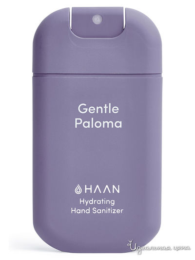 Очищающий и увлажняющий спрей для рук "Нежная Палома", 30 мл, Haan