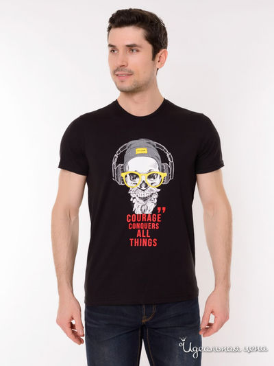 Футболка GEOVERDI, цвет черный