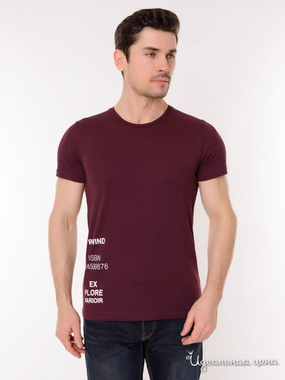 Футболка GEOVERDI, цвет бордовый