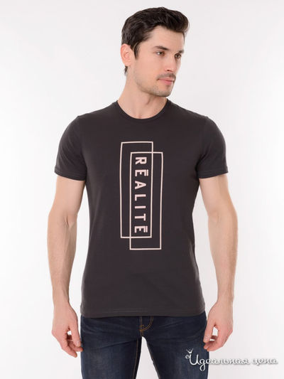 Футболка GEOVERDI, цвет темно-коричневый