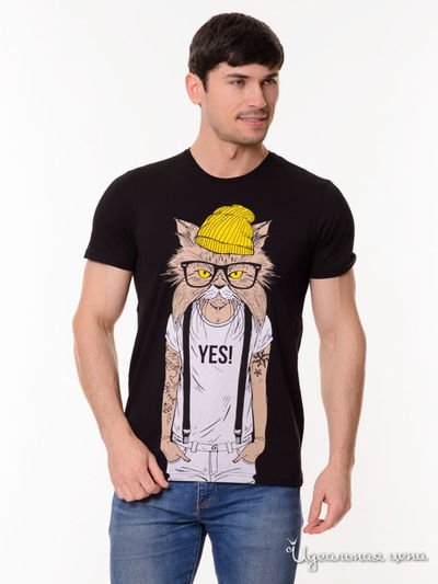 Футболка GEOVERDI, цвет черный