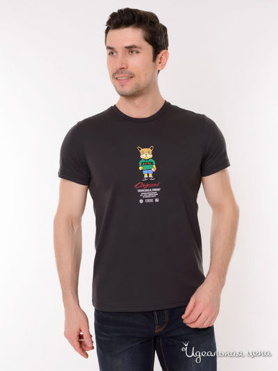 Футболка GEOVERDI, цвет графит