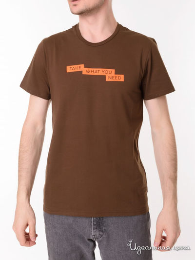 Футболка GEOVERDI, цвет коричневый