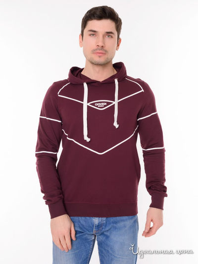 Толстовка GEOVERDI, цвет бордовый