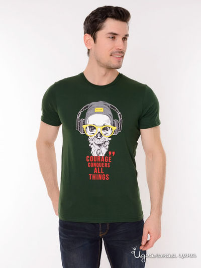 Футболка GEOVERDI, цвет зеленый