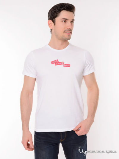 Футболка GEOVERDI, цвет белый